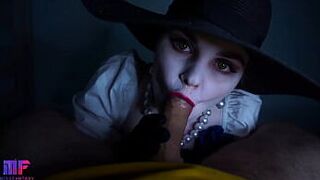 Леди Димитреску трахнет тебя. Косплей. - порно видео